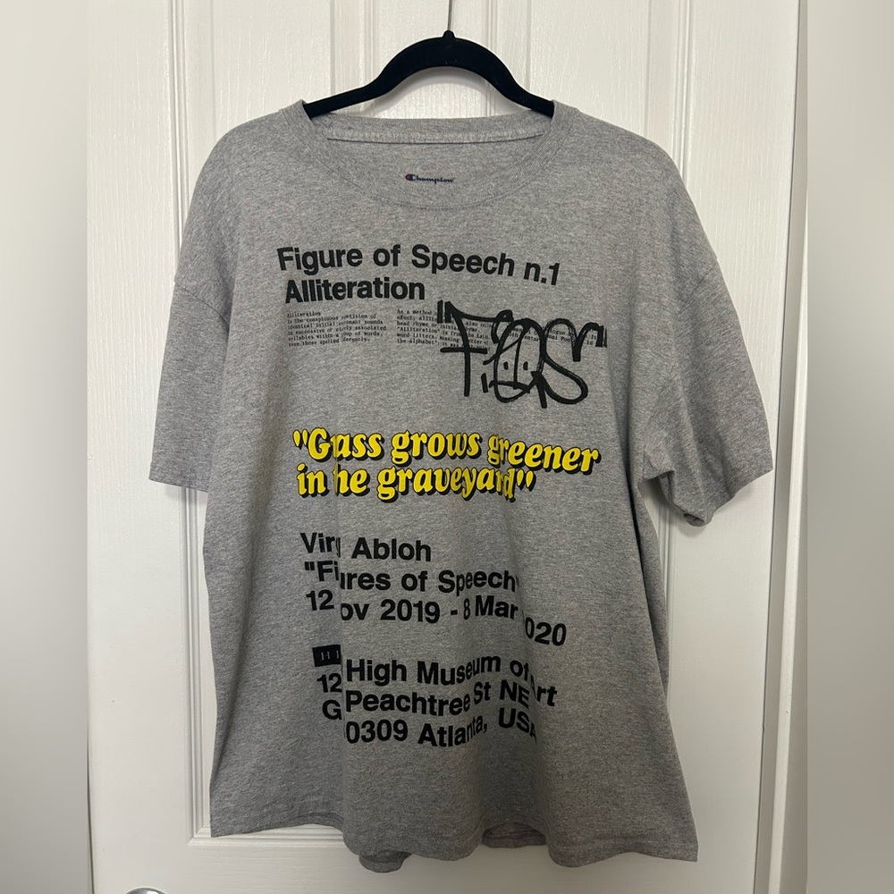Virgil Abloh ‘Figures of Speech’ Atlanta Shirt